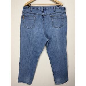 Cinch Jeans Men's Size 42 x 34 Denim 5 Pocket Western Work Jeans Distressed